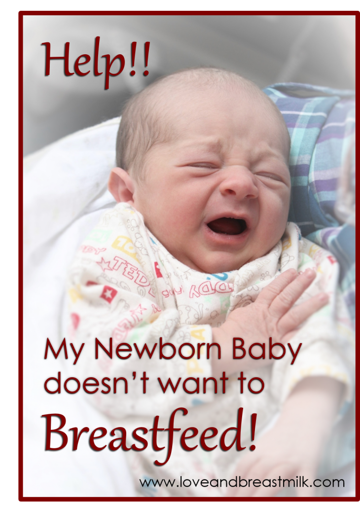 newborn is not breastfeeding 